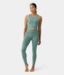 Manduka "Dhara" Tank, Black Sage Heather, str. L.