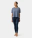 Manduka Atmana Tee, Vintage Indigo