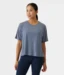 Manduka Atmana Tee, Vintage Indigo