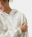 Manduka Half Moon Hoodie, Salt