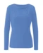 Curare Flow #2275 Shirt waterfall 1/1 sleeves - Queen-blue