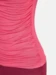 Curare Flow #2405 gathered top round neck - Raspberry