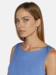 Curare Flow #255 Tank Top Boat Neck - Queen-blue