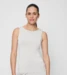Curare Flow #255 Tank Top Boat Neck - Soft-white