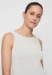 Curare Flow #255 Tank Top Boat Neck - Soft-white