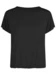 Curare Flow #2604 top round neck - Black
