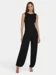 Curare Flow #2606 wide pants, high waist - Black