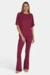 Curare Flow #2704 long pants boot cut - Bordeaux