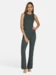 Curare Flow #2704 long pants boot cut - Dark-forest