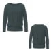 Curare Flow #9241 Boxpleat Shirt - Dark forest