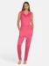 Curare Flow #9248 long pants relaxed - Raspberry