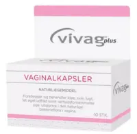Vivag Vaginalkapsler - Naturlægemiddel, 10 kaps.