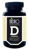 Bidro D-vitamin 38 ug m.appelsinsmag, 90kap.