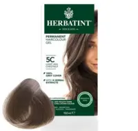 Herbatint 5C hårfarve Light Ash Chestnut, 150ml.