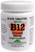 B12 gold vitamin 500 ug, 60tab.