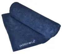 Jade Microfiber Yogahåndklæde, mørkeblå