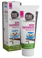 Pure Beginnings Berry toothpaste 0-3 år, 75ml.