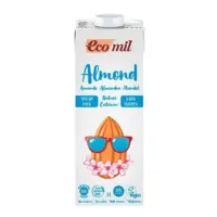 Ecomil Mandeldrik m. calcium Ø u. sukker, 1L.