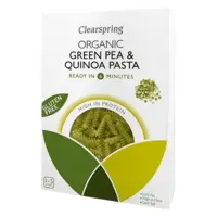 Clearspring Grønne ærter & quinoa fusilli Økologisk 250g