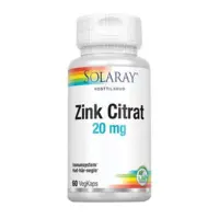 Zink Citrat 20 mg - 60 kapsler