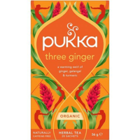 Pukka Te - Three ginger Ø 20 breve
