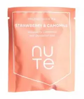 NUTE Green Strawberry&Camomile Teabag 10 stk.