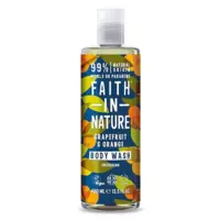 Faith in nature Showergel grape & orange, 400 ml.