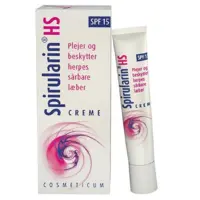 Spirularin HS creme SPF 15 til pleje af sårbare læber, 3 ml.