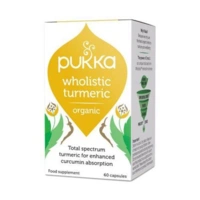 Turmeric gurkemeje Ø Pukka, 60 kap / 37,20 g