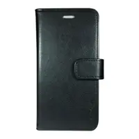Mobilcover Iphone 7 sort PU læder, 1 stk