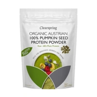 Clearspring Proteinpulver Græskarkerne Ø Østrigsk Raw, 350 g