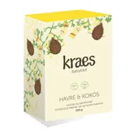 KRAES babybad Havre & Kokos, 200 g
