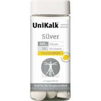 UniKalk Silver tyggetabl., 90tabl.