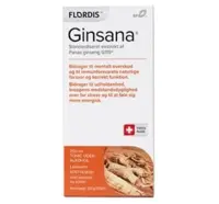 Flordis Ginsana Tonic uden alkohol, 250 ml.