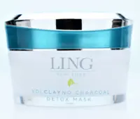 Ling VolClayno Charcoal Detox Mask, 60 g.