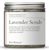 Raz Skincare Lavender Scrub, 200g.