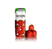 mySmoothie Jordbær, 250 ml.