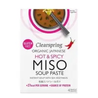 Clearspring: Instant Miso Soup hot & spicy Ø, 60g