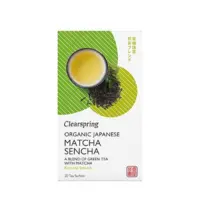 Grøn te Sencha m. Matcha pulver Ø, 20br