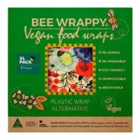 Bee Wrappy Vegan Food Wraps - XL