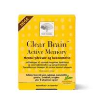 New Nordic Clear Brain Active Memory Mega, 30tab.