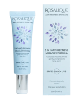 Rosalique 3 i 1 anti-rødme creme med SPF50, 30ml.