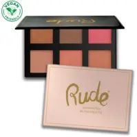 RUDE Cosmetics Blush Palette, Undaunted, 18g.