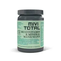 Mivi Total Mand Multivitamin & Mineraler, 90tab.