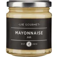 Lie Gourmet Mayonnaise / aioli med hvidløg, 160g.