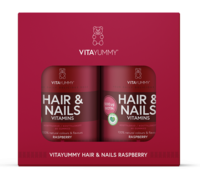 VitaYummy Hair & Nails Vitaminer Gaveæske, 2x60stk.