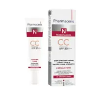 Pharmaceris N Capilar Toner Even Skin Tone Cream CC Cream Correction & Protection &  Strength SPF 30