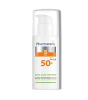 Pharmaceris S Ultra Solbeskyttende Ansigtscreme, for urenhud SPF 50+, 50ml