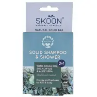 Skoon Solid shampoo & Shower bar 2 i 1 Energy and Freshness, 90g