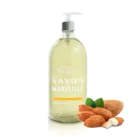 Beau Terra Marseille Liquid Soap - Almond Oil, 1000ml